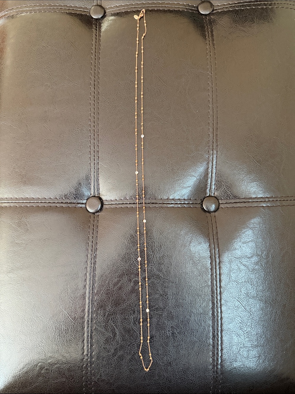 Delicate Rose Gold Layered Necklace - Women Jackets & Coats Accessory
